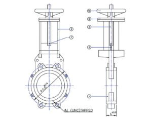bi-knife-edge-gate-valve-Diagram