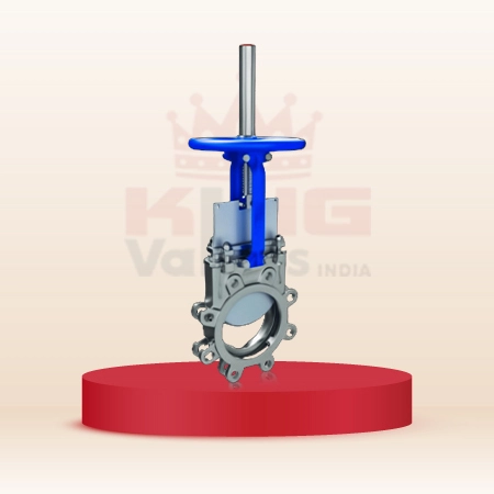 king knife edge gate valve